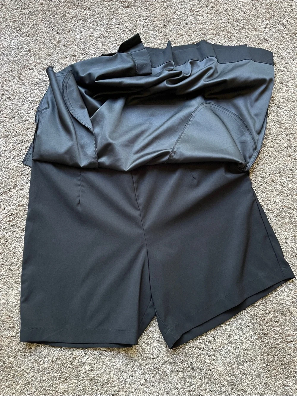 Nike Golf Dri-FIT Black Performance Skort  Size 8 Medium Athletic Golf Tennis